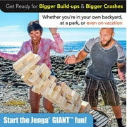 Jenga Giant - Stacks to Over 5 feet - Officially Licensed - JS7