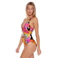 thumbnail image 2 of Trina Turk Swimwear Gemini Plunge One Piece Tank, 2 of 3