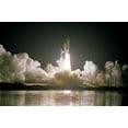 thumbnail image 2 of NASA 32x23 White Modern Wood Framed Museum Art Print Titled - The Space Shuttle Discovery Launch 1999, 2 of 4