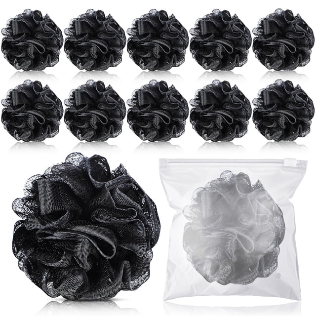 Travel Loofah Funnymoom 12 unidades envueltas individualmente con funda