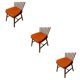 thumbnail image 1 of Cateissary Cojines de asiento de esponja universales para todas las estaciones para silla de comedor del hogar - Esponja de alta densidad duradera Type1 NO1, 1 of 5