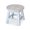 Antique White, variant on Butterfly Carved Rubberwood Stool / Perfect for Room Styling