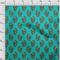 thumbnail image 2 of oneOone Cotton Flex Fabric Paisley Block Fabric Prints By Yard 40 Inch Wide, 2 of 4