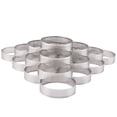 thumbnail image 1 of 20Pcs Circular Tart Rings with Holes Fruit Pie Quiches Cake Mousse Kitchen Baking Mould Perforated Cake Mousse Ring 8cm, 1 of 7