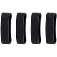 thumbnail image 1 of 4 piezas de goma para reloj, hebilla de anillo, hebilla de correa de reloj anticaída, anillo de reloj compatible con SUUNTO CORE (negro), 1 of 5