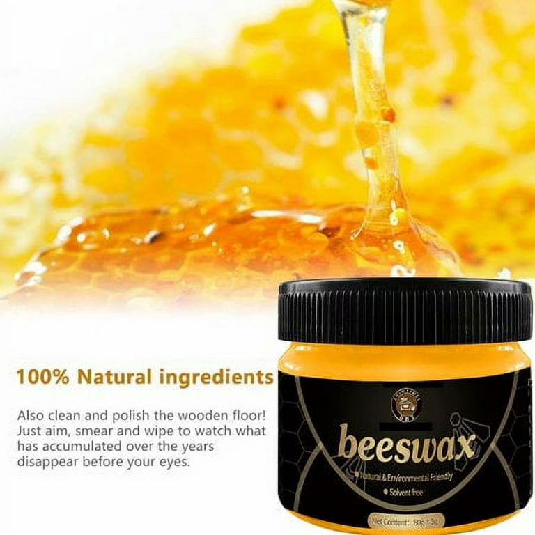 XYXQ Wood Seasoning Beeswax for Furniture and Floors, Natural Beeswax  Furniture Polish for Wood, Multipurpose Beewax Wood Finish Cleaner for  Doors