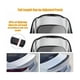 thumbnail image 3 of Universal Car Spoiler, Adjustable Rear Trunk Spoiler Lip Roof Tail Wing Accessories, Carbon Fiber, 3 of 5