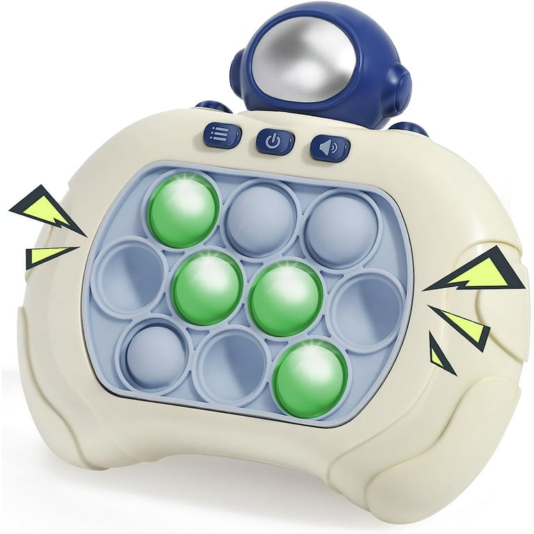 Pop Fidget Toys Handheld Game for Kids, Push Bubble Light up Sensory Toys  for Kids, Quick Push Games Sensory Toys for Autistic Children, Stress  Relief