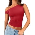 thumbnail image 3 of (2 pack) SUNBS Womens Off The Shoulder Tops Summer Shirts Going Out Crop Tank Top Y2K T Corset Tube Cute Fashion Outfits, 3 of 8