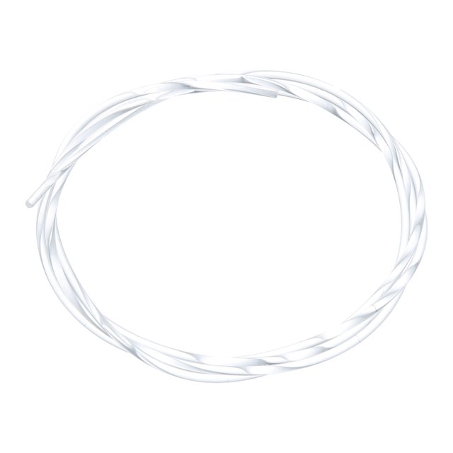 2 mm 0,08" 1 m 3,28 Pies Universal Coche Fibra Óptica Cable Transparente - 1 Unidad