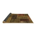 thumbnail image 2 of Ahgly Company Indoor Rectangle Patchwork Brown Transitional Area Rugs, 8' x 12', 2 of 4