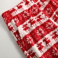 thumbnail image 5 of Hngshg Christmas Pajama Pants for Women Fleece Fuzzy Lounge Pants Elastic Waist Straight Leg Sleep Pants with Pockets, 5 of 8