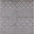thumbnail image 1 of Ahgly Company Indoor Square Mid-Century Modern Dark Gray Oriental Area Rugs, 8' Square, 1 of 6