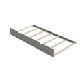 thumbnail image 6 of Harper & Bright Designs Solid Wood Twin Size Dayed with Drawer and Trundle Captain’s Bed Daybed Wood Bed for Kids Adults, Gray, 6 of 10