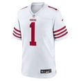 thumbnail image 2 of Men's Nike Deebo Samuel Sr White San Francisco 49ers Game Player Jersey, 2 of 3