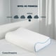 thumbnail image 3 of Almohada Ortopédica Cervical Memory Foam King Size Espuma Viscoelástica Colordreams blanco, 3 of 8