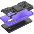 thumbnail image 5 of Galaxy A32 5G Case,Samsung A32 5G Case,with HD Screen Protector, [Shockproof] Tough Rugged Dual Layer Protective Case Hybrid Kickstand Cover for Samsung Galaxy A32 5G (Purple), 5 of 6