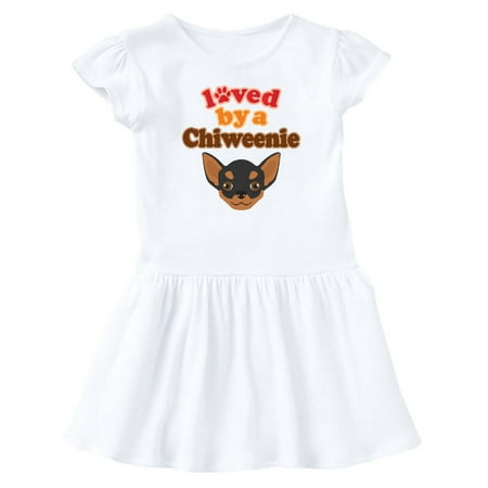 

Inktastic Chiweenie Dog Gift Gift Baby Girl Dress