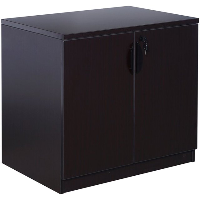 Boss Office Holland Storage Cabinet in Mocha