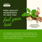 Swanson Ashwagandha Powder Supplement-Ashwagandha Root Supplement Promoting Stress Relief & Energy Support-Ayurvedic Supplement for Natural Wellness (100 Capsules, 450mg Each)