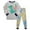 Z01-Grey, variant on Zshosam Kids Fall Pajamas Boys Baby Pajamas Set Pjs - Kids Toddler Boy Girl Long Sleeve Snug Fit Sleepwear 2pcs Size 6T 7T,(Light Green 6-7 Years)
