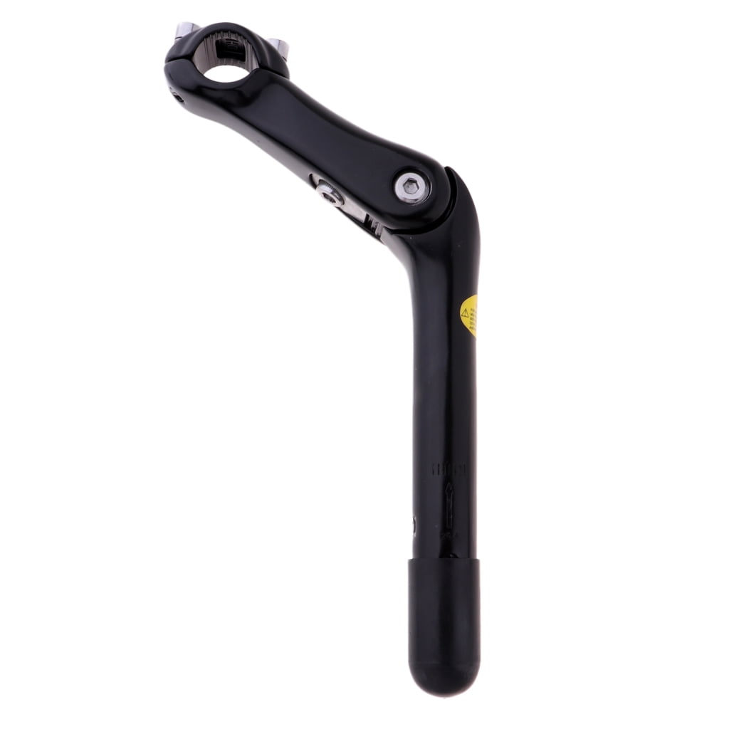 Cycling Bicycle Aluminum Alloy Adjustable Handlebar Stem Riser Black 25.4mm
