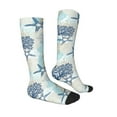 thumbnail image 3 of Balery Algae Corals And Seashells Fun Novelty Socks Men'S Women'S Crew Socks Funny Crazy Novelty Socks Quirky And Cool Socks, 3 of 9