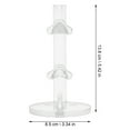 thumbnail image 4 of SHISUYAN Sunglass Holder Transparent Square Base 1Set 5.4x3.3x1.4in, 4 of 8