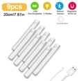 thumbnail image 4 of USB Rechargeable Motion Sensor Cabinet Lights, Dimmable LED, Auto On/Off, Magnetic - Kitchen, Wardrobe, Hallway Lighting, 4 of 19