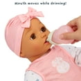 thumbnail image 4 of Baby Born My Real Baby Doll Ava, Light Brown Eyes, Soft-Bodied, Kids Ages 3+, Sounds, Drinks & Wets, Cries, 4 of 8
