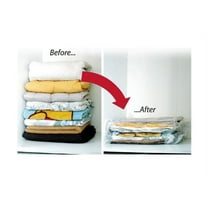 QQbed 8 Pack Medium Double Seal Waterproof Vacuum Storage Bags 28"x20" (70x50cm) Reduces Size by up to 80%