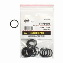 Danco  3/4 in. Dia. x 5/8 in. Dia. Rubber  O-Ring  20 pk
