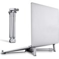 thumbnail image 2 of Soporte Para Computadora Portátil Soporte De Escritorio Ergonómico Plegable De Aluminio Ajustable Para Computadora Portátil Riser Cooling X Bracket Minnieouse EL012170-00, 2 of 6