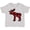 AC-Heather Grey, variant on Inktastic Moose Silhouette Plaid Boys or Girls Toddler T-Shirt