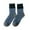 Dark Blue 5Pairs, variant on 1/5Pairs Womens Ribbed Cuff Cushioned Ankle Socks Mid Calf Socks Stretch Crew Socks Fall Winter Plush Thickened Skiing Insulation Socks Khaki 5Pairs