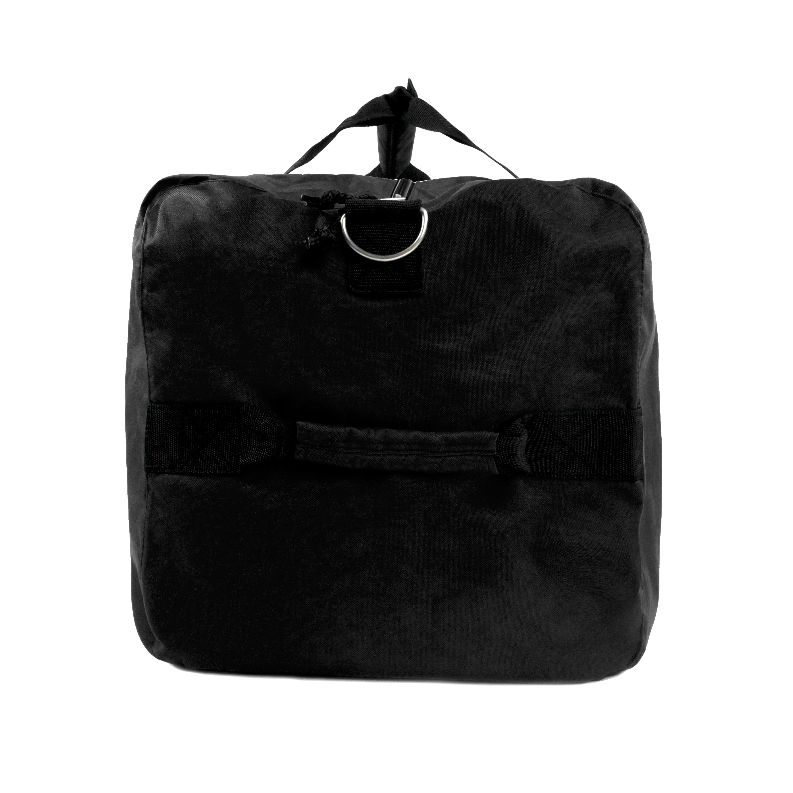 K-Cliffs High Density Black Cargo Duffel Bag, Large Size