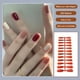 thumbnail image 2 of Uñas postizas Minnieouse multicolor largas cortas 1 juego de manicura, 2 of 5