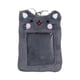 thumbnail image 4 of Portatarjetas de peluche con llavero de álbum, tarjetero para tarjetas de crédito y de identificación para mujer Gris, 4 of 7