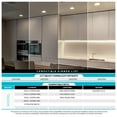 thumbnail image 5 of Luxrite 16-Pack 4" Square LED Recessed Can Light 14W=75W 5 Color Option 950 Lumens Dimmable Wet Rated ETL Listed, 5 of 5