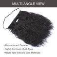 thumbnail image 4 of Barba falsa Yan Dream para hombre, larga y rizada, negra, para fiesta de Halloween, 4 of 5