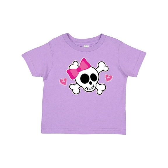 Inktastic Valentine Holiday Girls Skull Girls Toddler T-Shirt