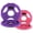 2.5LB*2+5LB*2, variant on Gaderth 2-Inch Coated Weight Plate,Rubber Weight Plates Set,Color-Coded Bumper Plate,Barbell Weight For Men & Women Strength Training & Weightlifting Home Gym(2.5-45Lbs)
