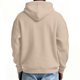 thumbnail image 4 of RKSTN Men's Quarter Zip Hoodies Oversized 1/4 Zip Waffle Knit Drawstring Long Sleeve Pullover Hooded Sweatshirts Tops Mens Casual Solid Half Zip Loose Fits Fall Athletic Hoodie with Pockets, 4 of 8