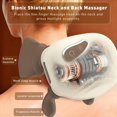 thumbnail image 3 of 4D Wireless Neck Shoulder Massager, Bionic Hands Deep Tissue Massage, Portable Electric Kneading Shiatsu Back Massager, 3 Relax Massage Modes, for Body Muscle Pain Relief, Gifts for Men Women, 3 of 8