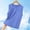 Blue, variant on Girls Athletic Tank Tops Kids Sleeveless Sleeveless Quick Dry Mesh Workout Running Sports Shirts Summer Dance Active Tops 3-14 Years