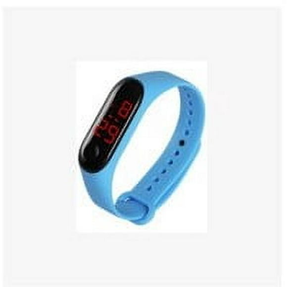 Langgg Button style LED wristband watch for children, boys and girls, sports wristband M3 watch