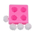 thumbnail image 4 of Oleegame 1PC Cookie Mold Washable Silicone Cake Cake Candy Chocolate Decorating Tray DIY Craft Project Pink, 4 of 5