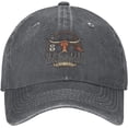 thumbnail image 1 of Ctt Oil Exploration & Cattle Denim Hats Unisex Golf Sports Empty Top Cap, 1 of 7