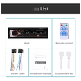thumbnail image 4 of Reproductor Mp3 Automático BLOOSOM Con Bluetooth Inalámbrico 2usb, 4 of 4