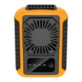 thumbnail image 2 of Needhep Smart Tower Fan for Bedroom,Camping Fan With Remote, Desk Fan Battery Operated, Potable Fan, Mini Fan for Car (Orange), 2 of 8